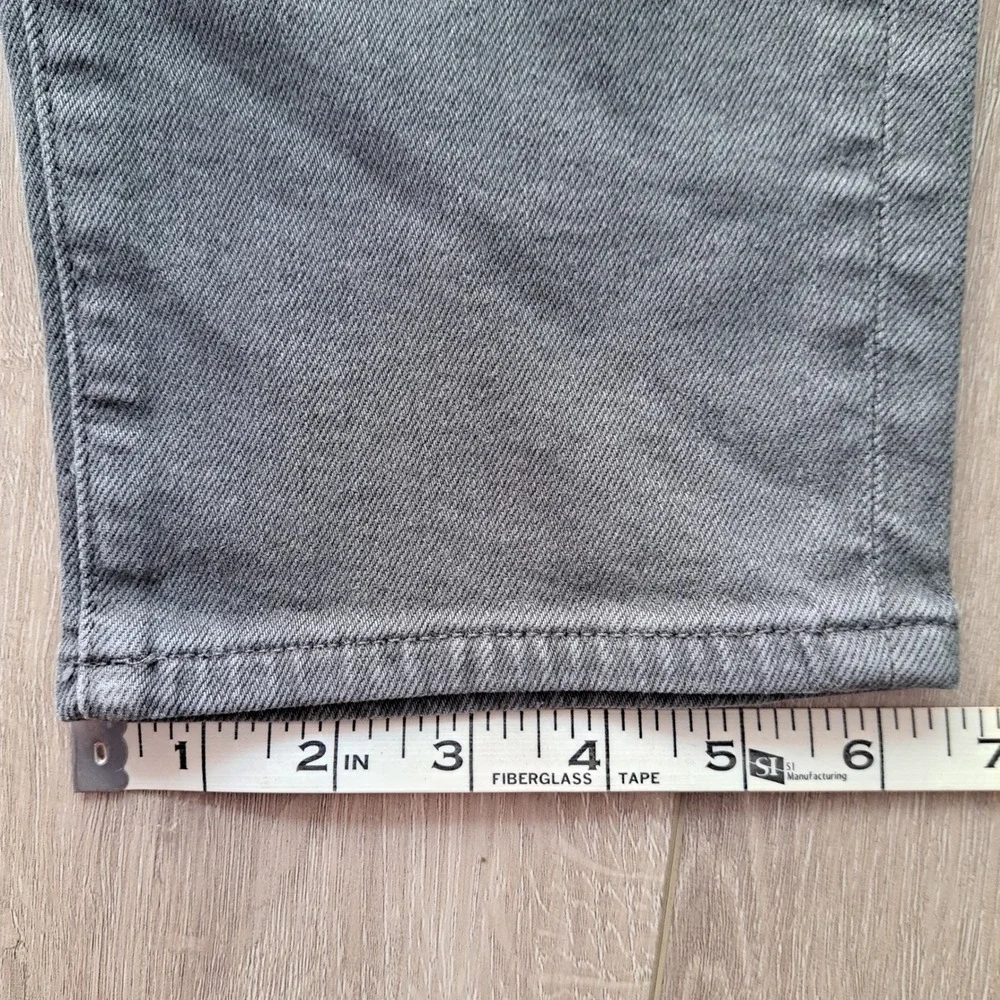 American Eagle Jeans Mens 30x30 Stone Gray Athletic Fit Easyflex Tapered Stretch